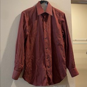 MENS STEFANO RICCI FOR BATTAGLIA BEVERLY HILLS SHIRT MADE IN ITALY🇮🇹👔❤️❤️‍🔥♥️💔